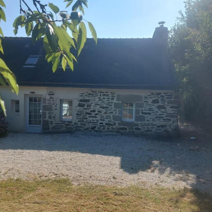 Penty Typique Kercab Dans Un Ancien Moulin Villa Plomodiern Kültér fotó